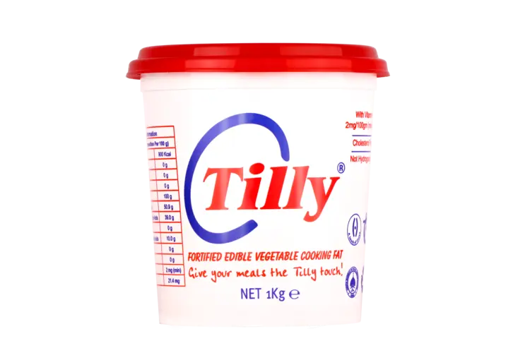 Tilly Fortified Edible Vegetable Cooking Fat 1kg