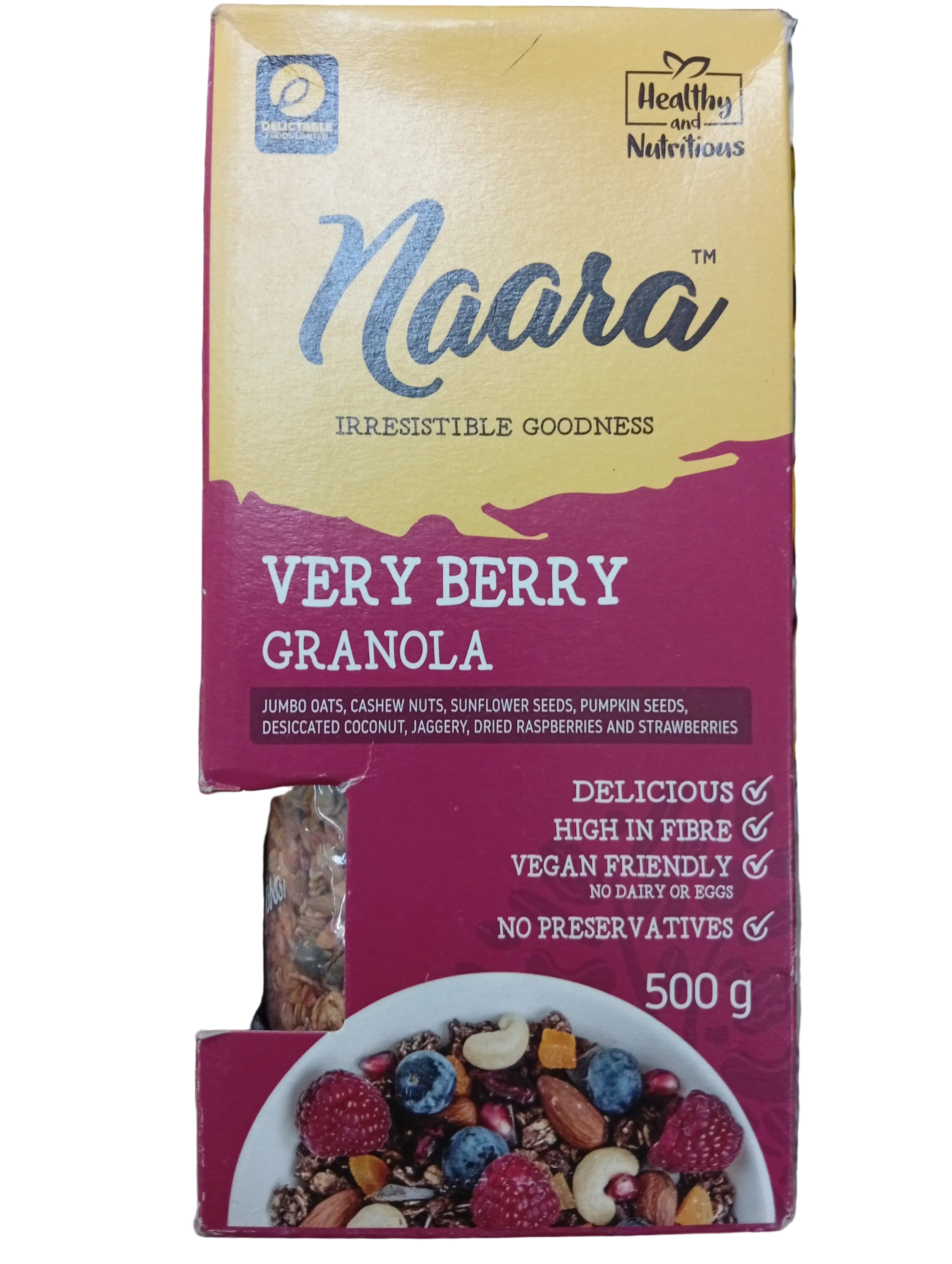 Naara Very Berry Granola 500g