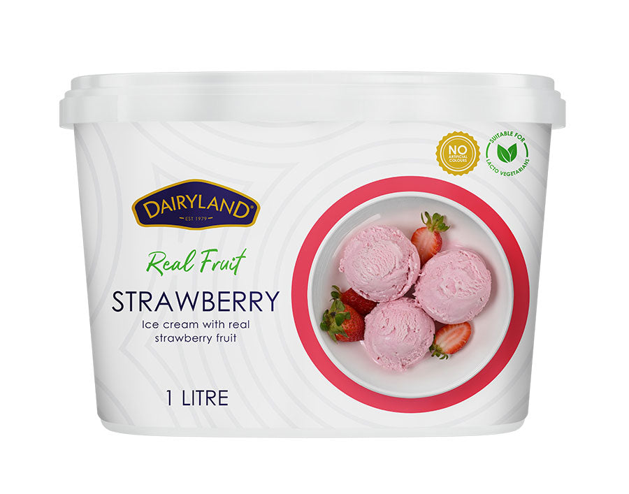 Dairyland Real Fruit Strawberry 1 litre